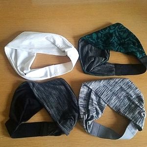 4 lululemon headbands
